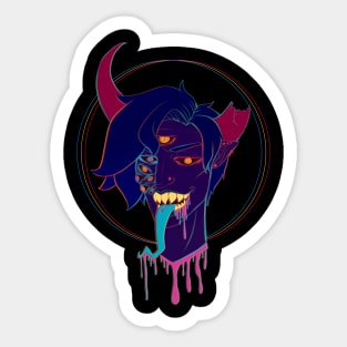 Jaxx Neon Sticker